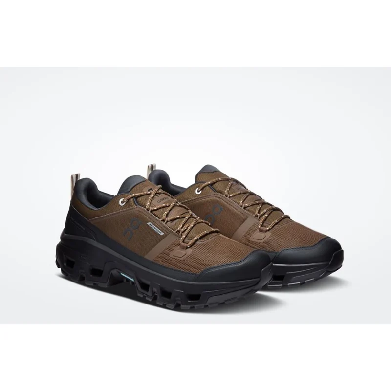 ON Cloudrock Low Waterproof Men earth black