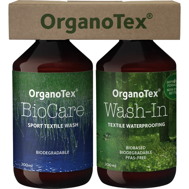 OrganoTex | Garment Care Kit | Waterafstotend Middel + Wasmiddel