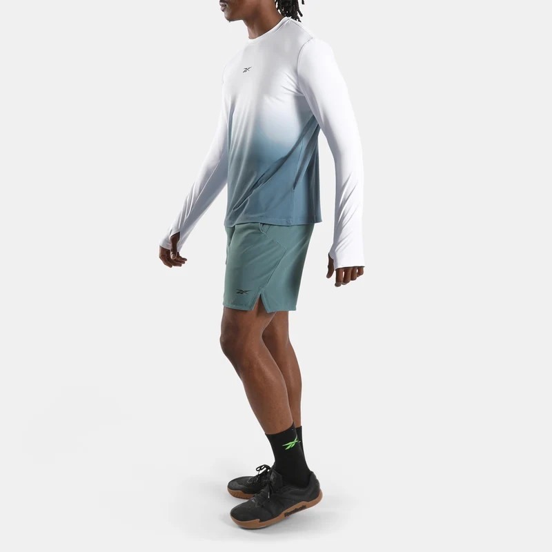 Athlete Speed Ombre Men's Long Sleeve T-Shirt