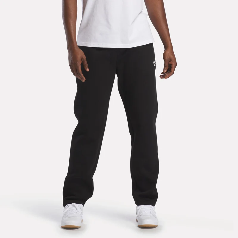 ID Leg Logo Open Hem Fleece Men's Joggers