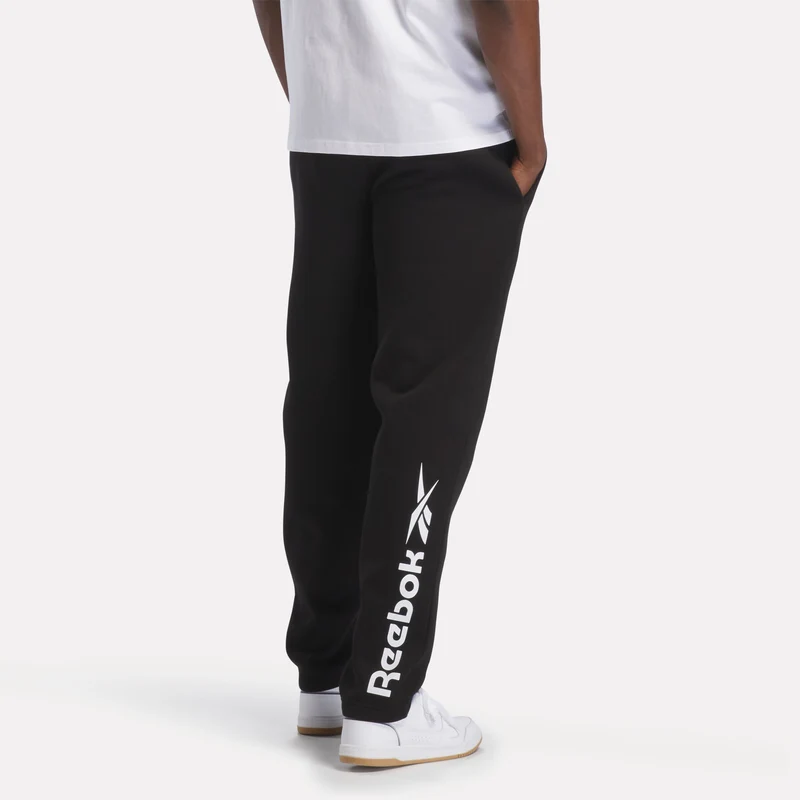 ID Leg Logo Open Hem Fleece Men's Joggers