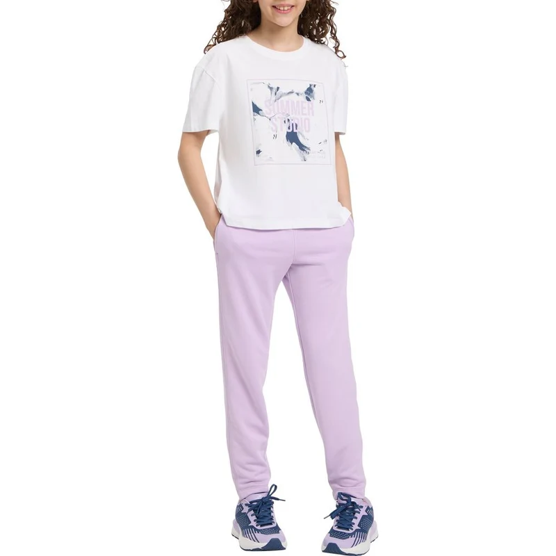Energetics T-Shirt Ella Kinder white-lilac