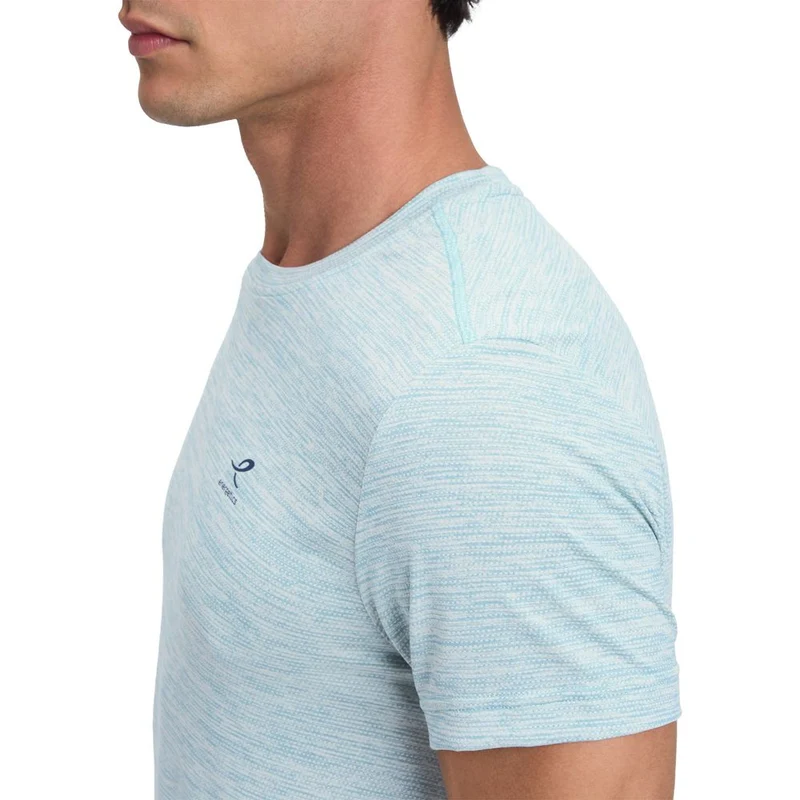 Energetics T-Shirt Telly Herren melange-blue / aqua-blue