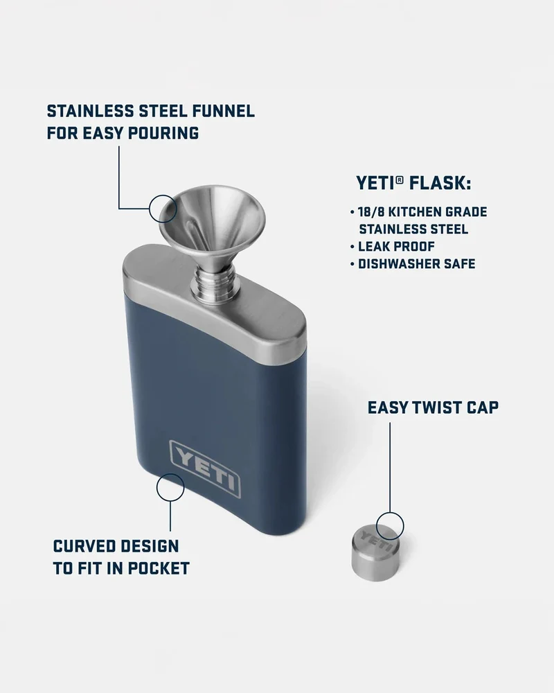 Yeti Flask Navy [207ml]