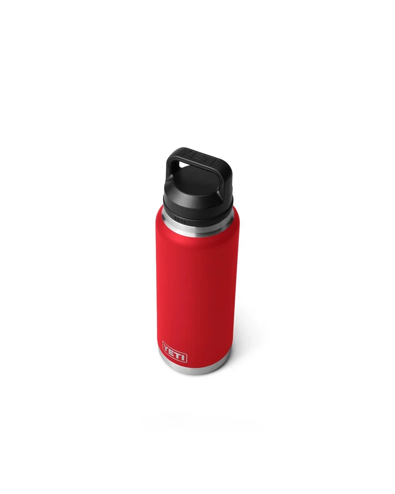 Yeti Rambler 36 Oz Bottle Chug Rescue Red [1L]