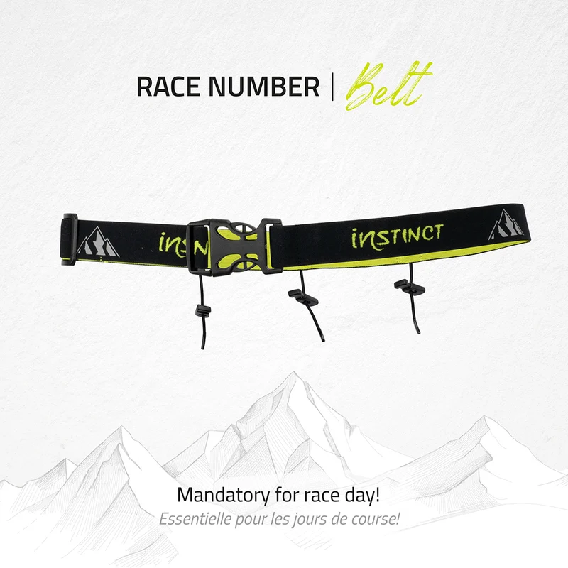 Instinct | Race Number Belt | Startnummerband
