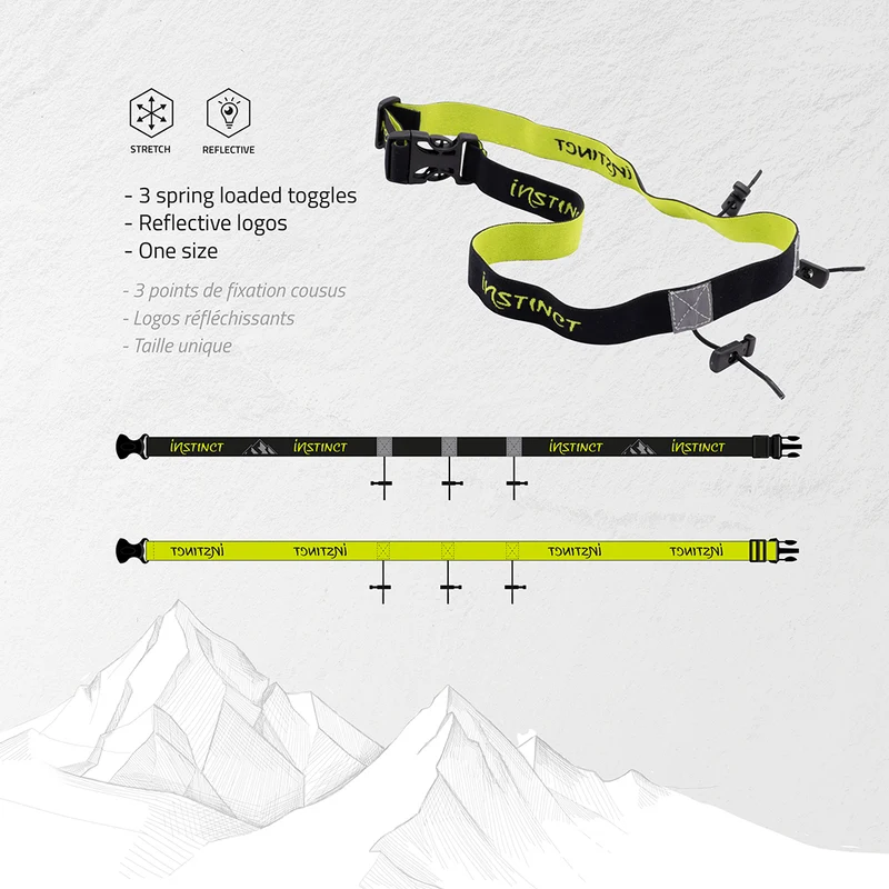 Instinct | Race Number Belt | Startnummerband