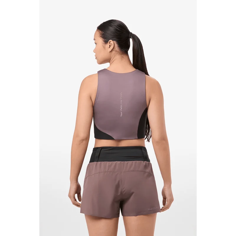 NNormal | Trail Cropped Top | Running Shirt met Pockets | Dames