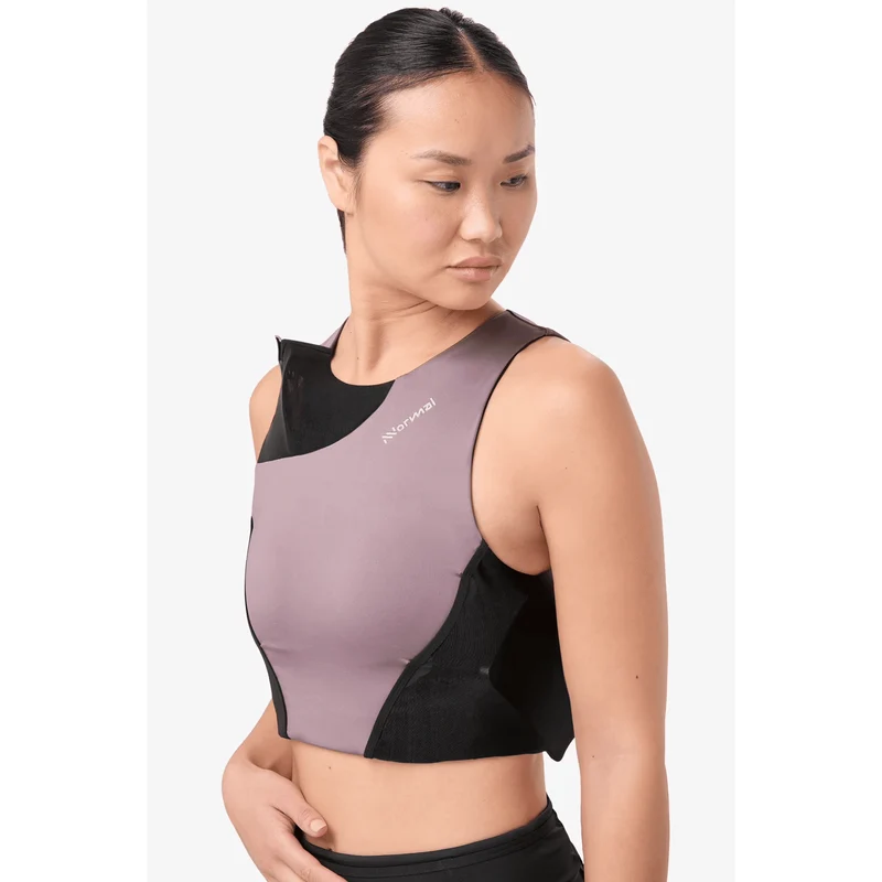 NNormal | Trail Cropped Top | Running Shirt met Pockets | Dames