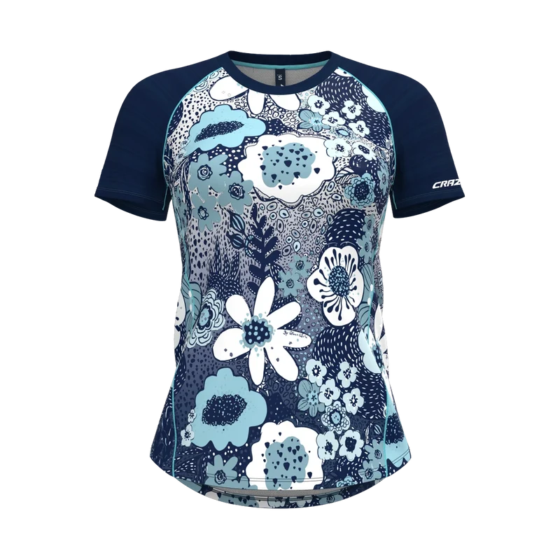 Crazy Idea Shirt Alpinstar Woman Blue