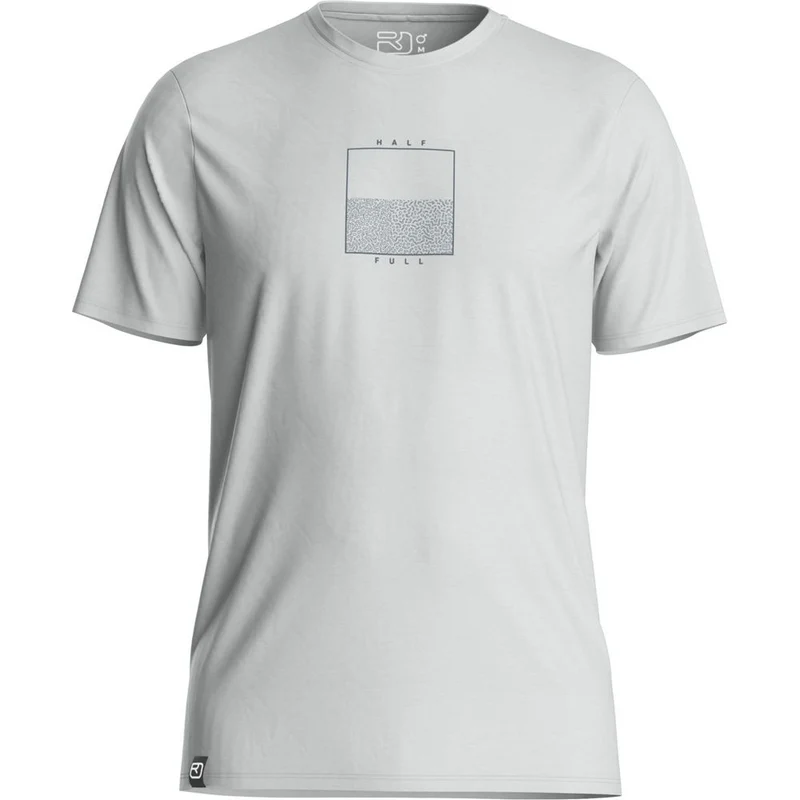 Ortovox 150 Cool Half Full Herren T-Shirt grey-ice