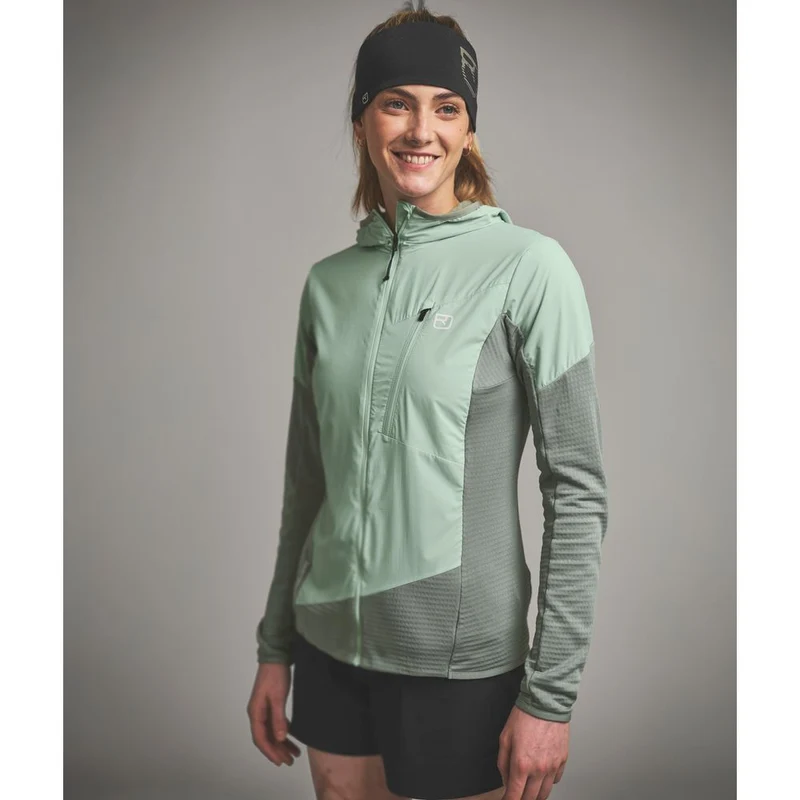 Ortovox Trace Hybrid Damen Softshelljacke white-tea