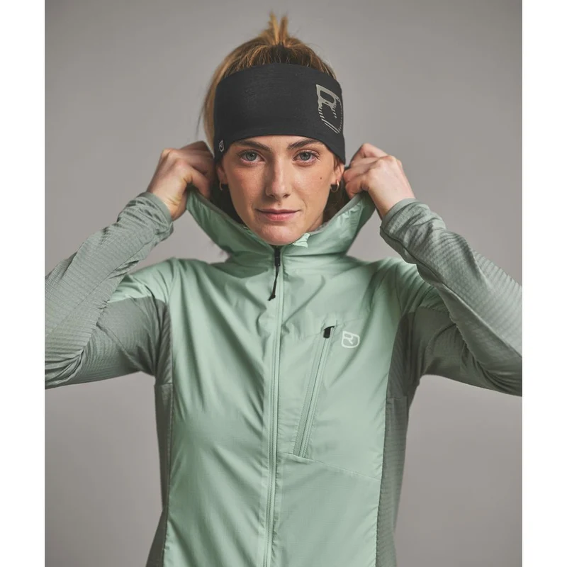 Ortovox Trace Hybrid Damen Softshelljacke white-tea