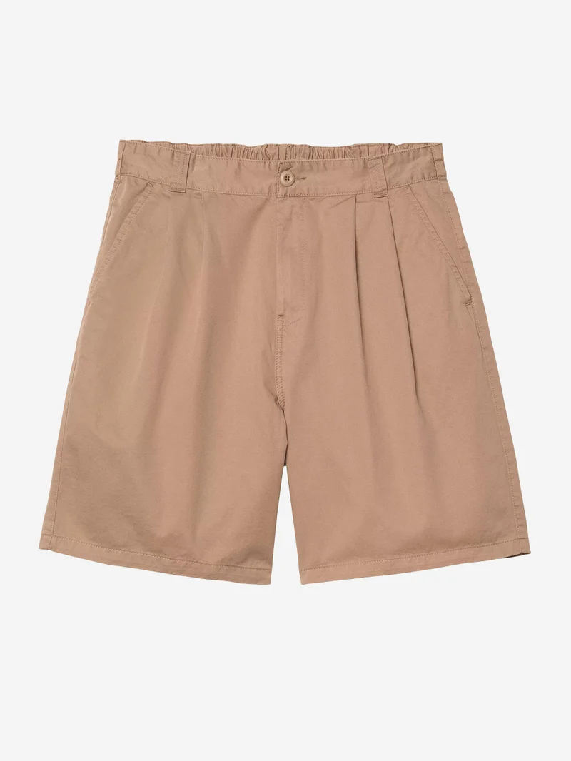 Shorts Marv marrone chiaro con pinces