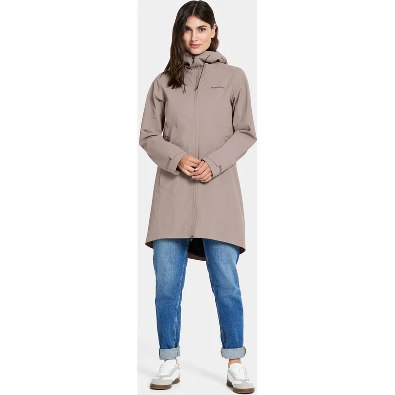 Didriksons Bea Damen Parka 6 ash-brown