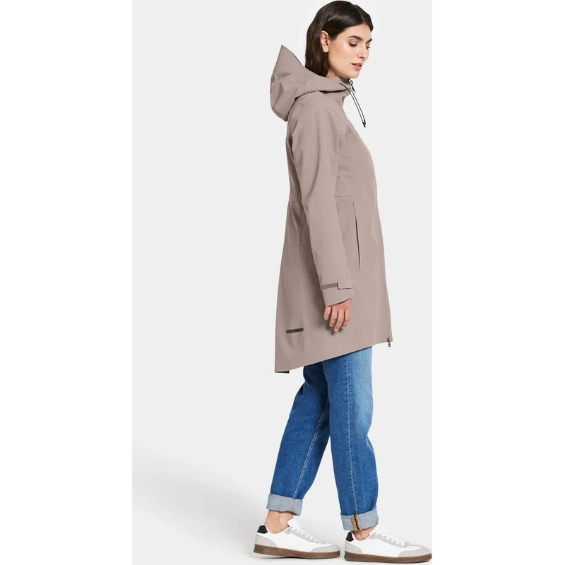 Didriksons Bea Damen Parka 6 ash-brown