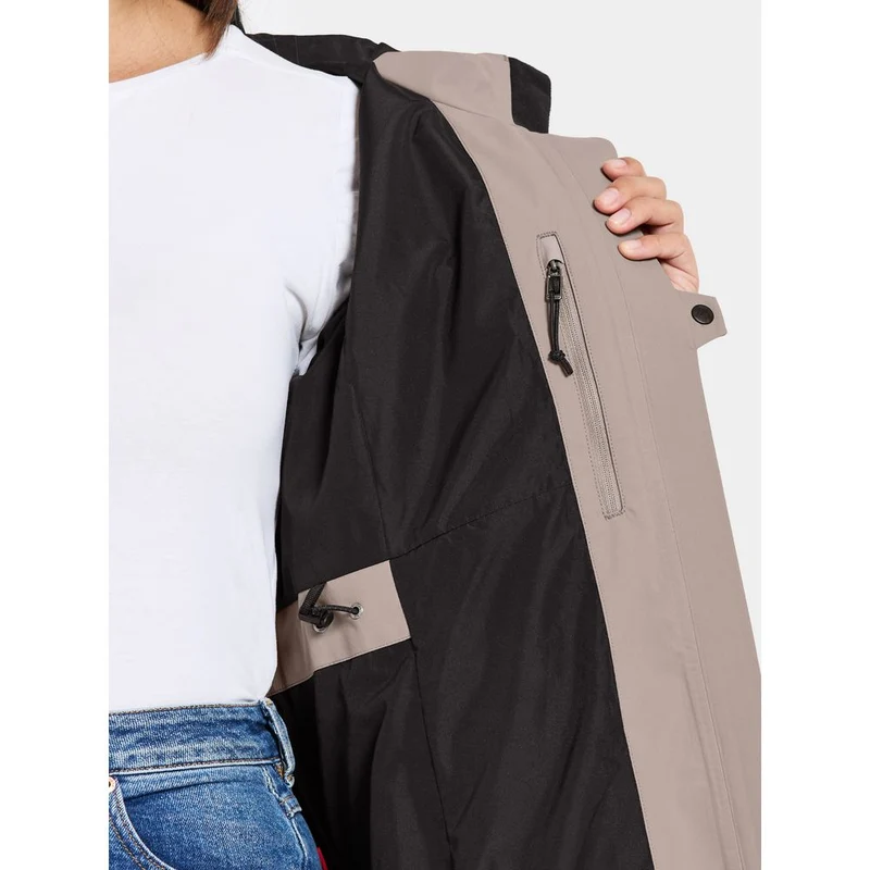 Didriksons Bea Damen Parka 6 ash-brown