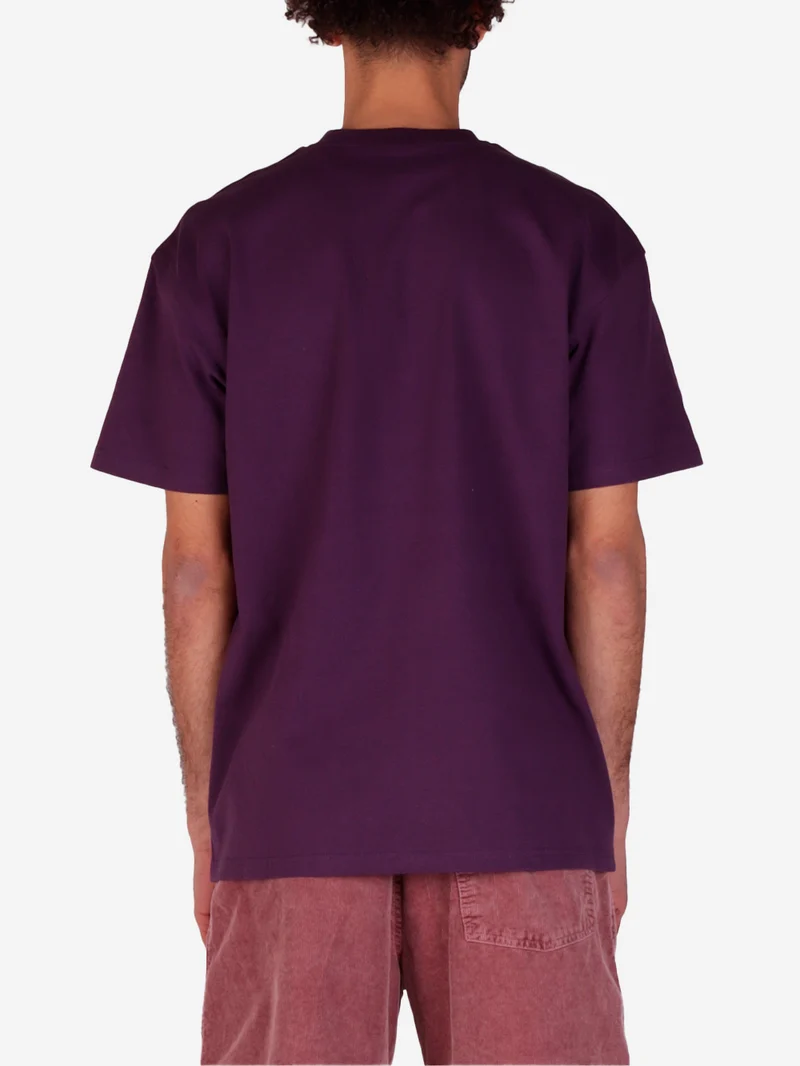 T-shirt American Script huckleberry