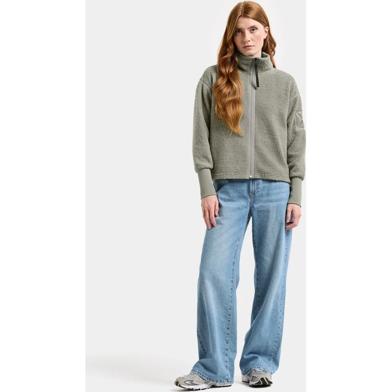 Didriksons Alexa 3 Damen Fleecejacke wilted-leaf