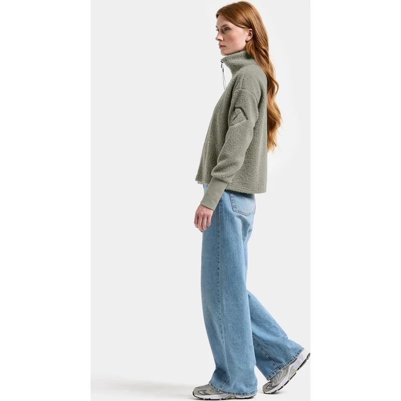 Didriksons Alexa 3 Damen Fleecejacke wilted-leaf