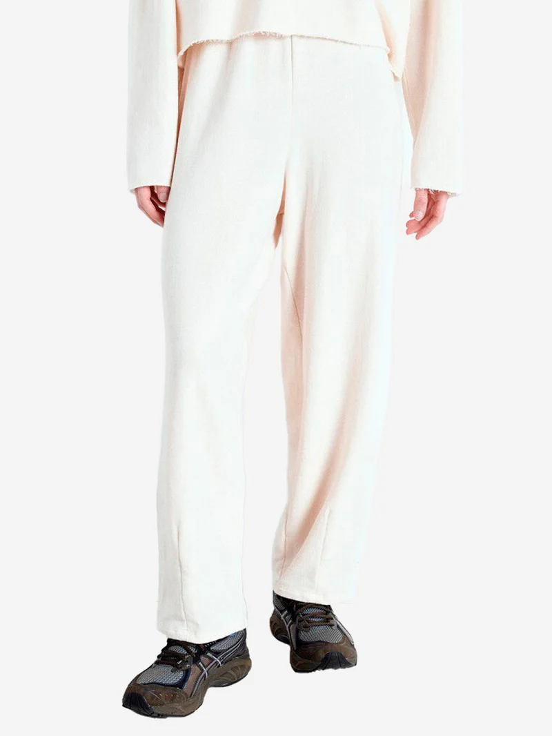 Pantaloni joggers ampi sabbia