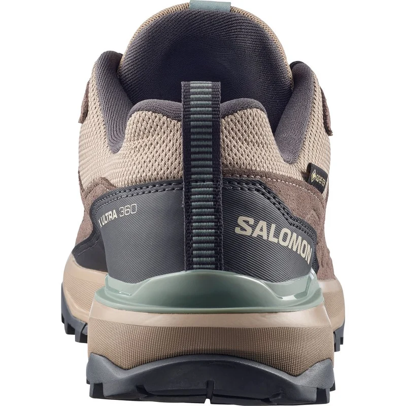 Salomon Shoes X Ultra 360 Ltr GTX Damen Wanderschuh desert-tan-iron-green-milieu