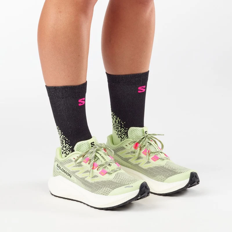Salomon Shoes Aero Blaze 3 Grvl Damen Gravelrunning-Schuh butterfly-knockout-pink-black