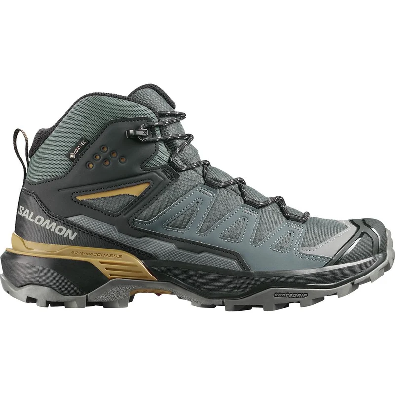 Salomon Shoes X Ultra 360 Mid GTX Herren Wanderschuh urban-chic-black-plantation