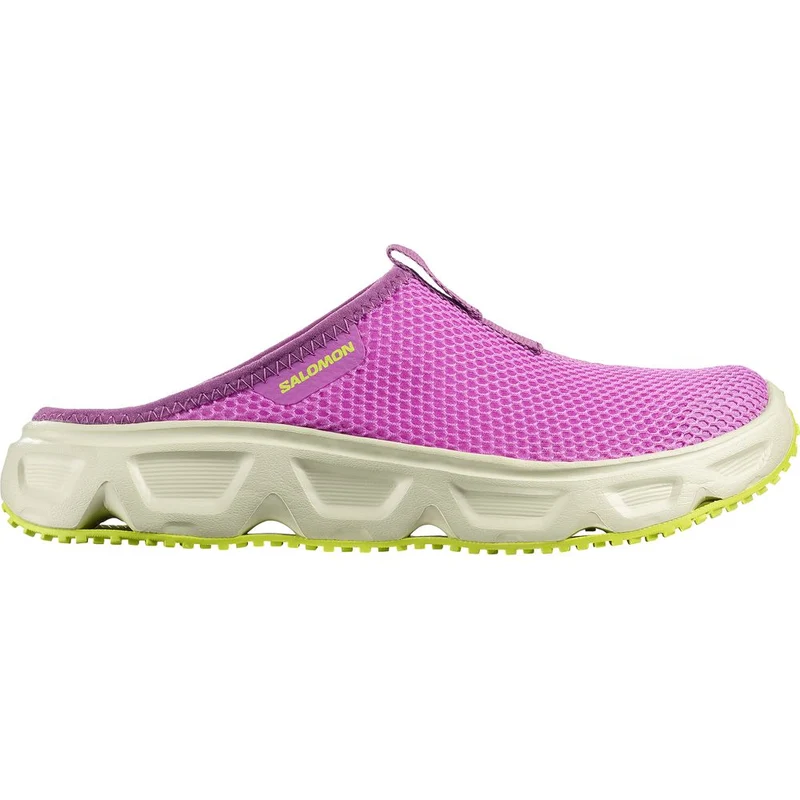 Salomon Shoes Reelax Slide 60 Damen Freizeitschuh iris-orchid-aspargus-green-acid-lim