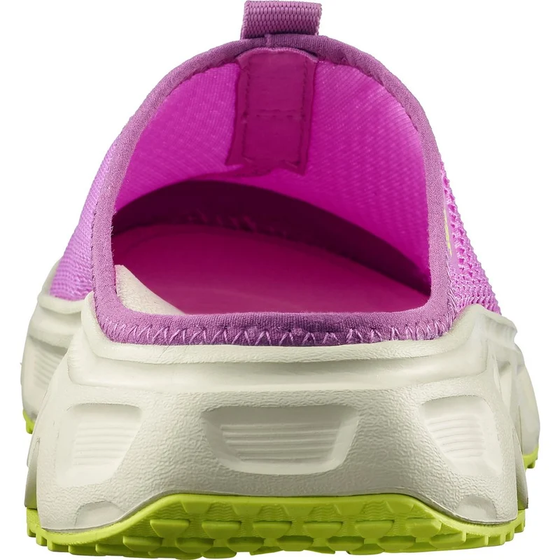 Salomon Shoes Reelax Slide 60 Damen Freizeitschuh iris-orchid-aspargus-green-acid-lim