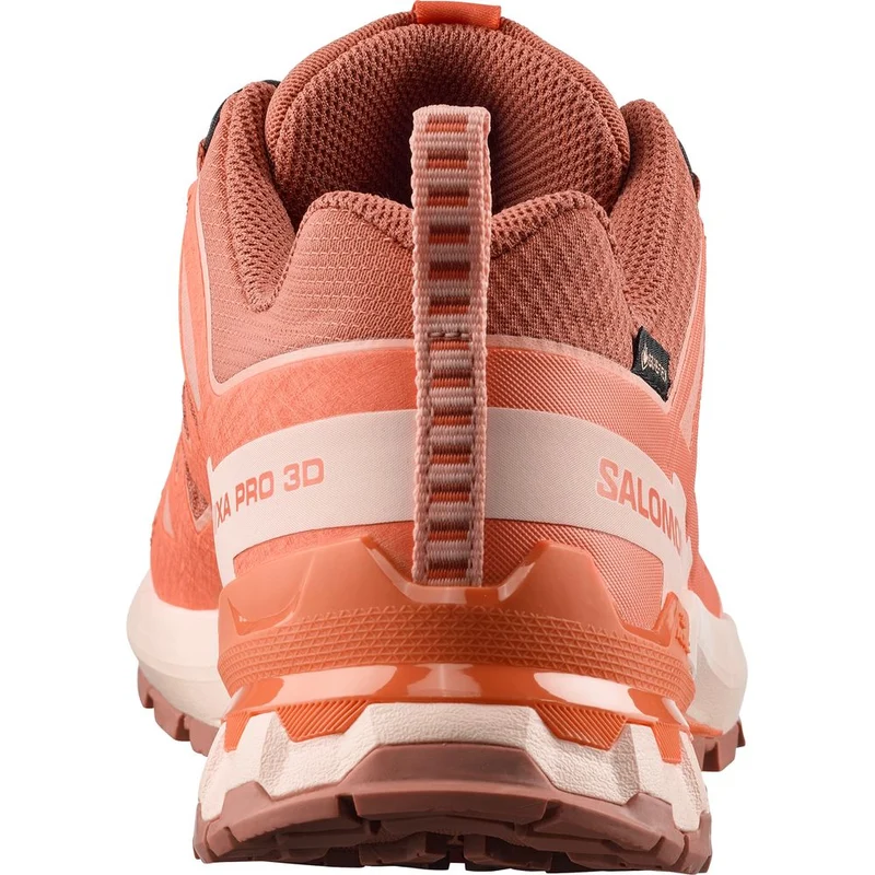 Salomon Shoes XA Pro 3D V9 GTX Damen Trailrunningschuh pecan-brown-nectarine-almond-cream