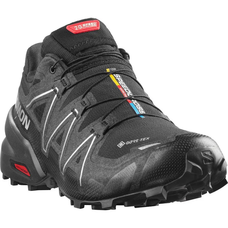 Salomon Shoes Speedcross 6 GTX 20 Years Trailrunningschuh black-ftw-silver-black