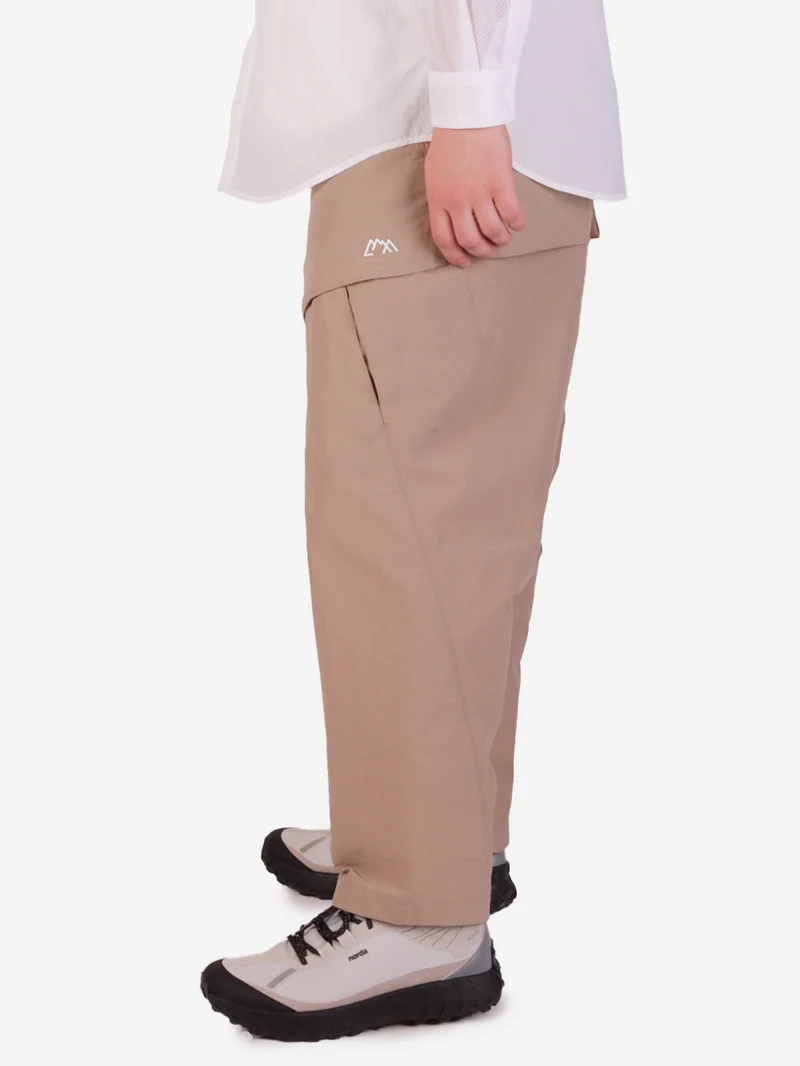 Pantaloni hidden cargo beige