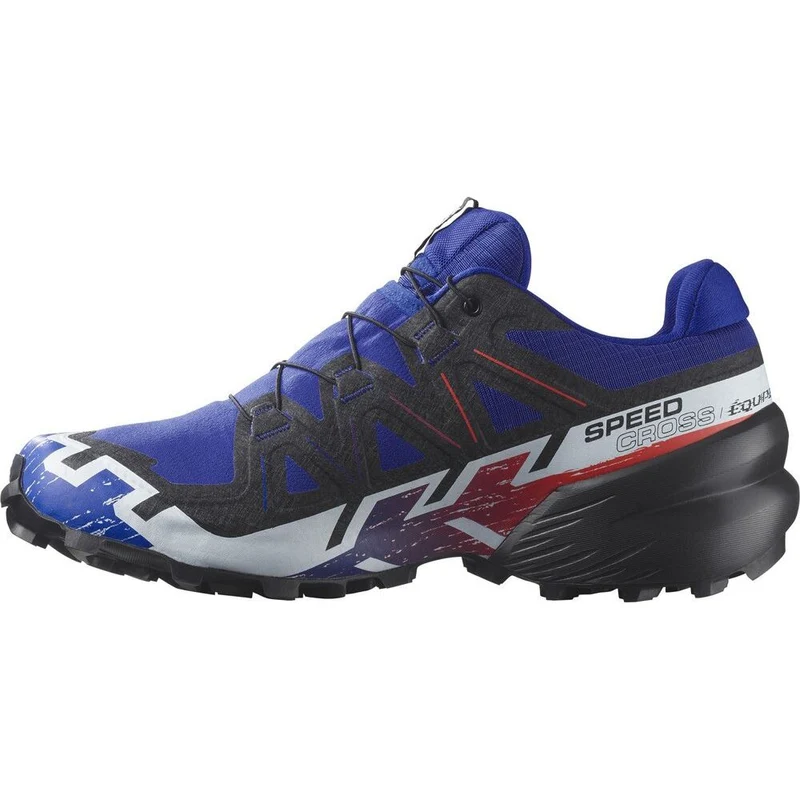 Salomon Shoes Speedcross 6 GTX Equipe Herren Trailrunningschuh surf-the-web-fiery-red-white