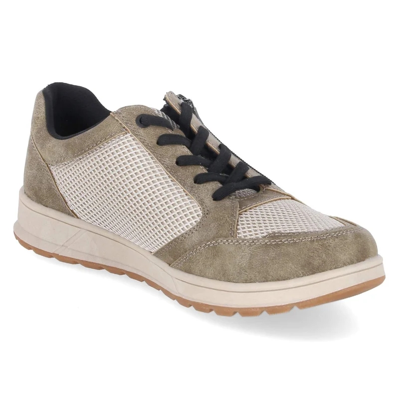 Halbschuhe Grau