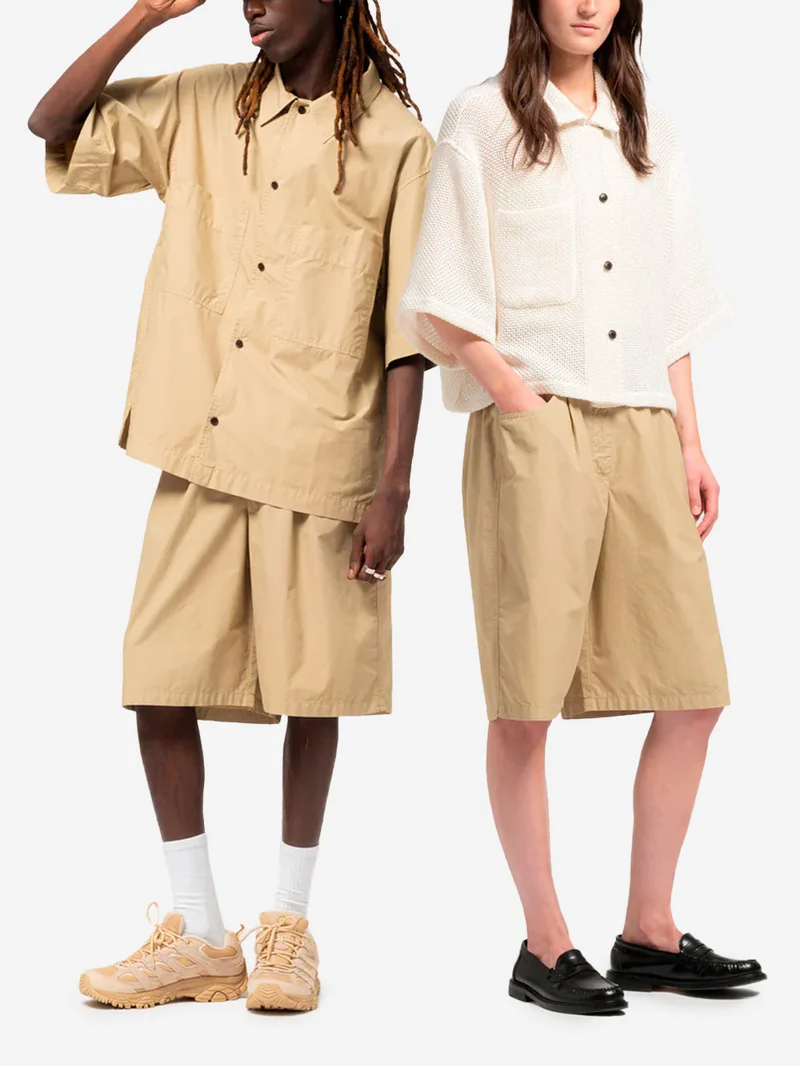 Bermuda Riviera in cotone beige