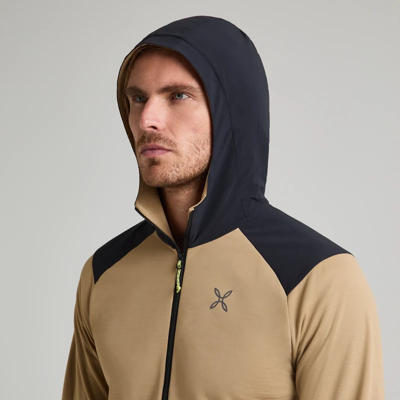 TIMELESS MIX HOODED MAGLIA
