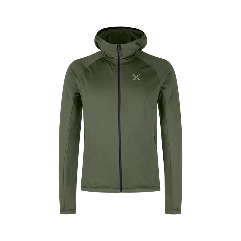 FADIS GRID HOODED MAGLIA