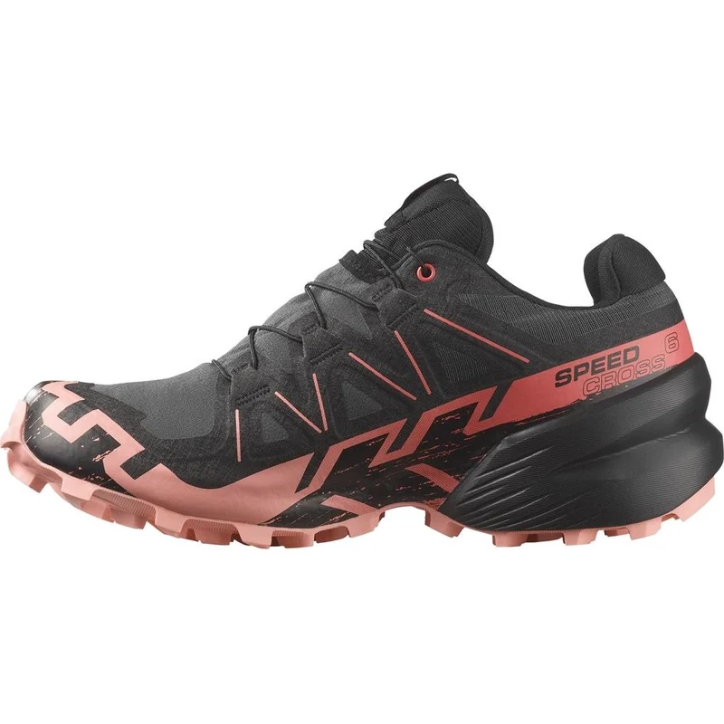Salomon Shoes Speedcross 6 GTX Damen Trailrunningschuh Nine Iron/Black/Flamingo Pink