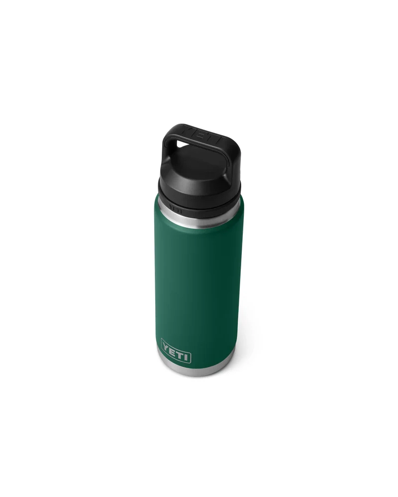 Yeti Rambler 26 Oz Bottle Chug Black Forest Green [769ml]