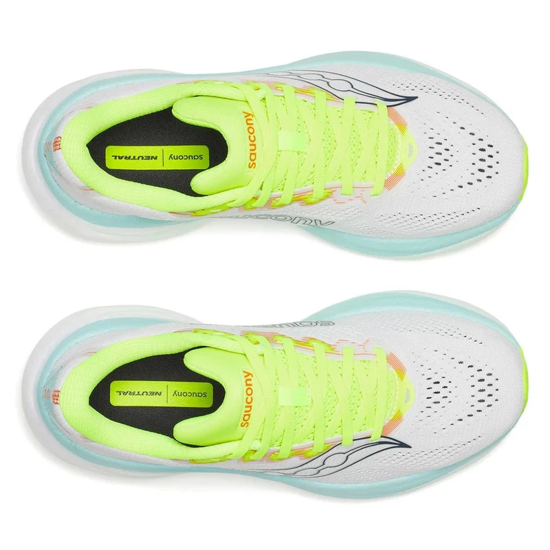 Saucony Ride 19 Women white splash