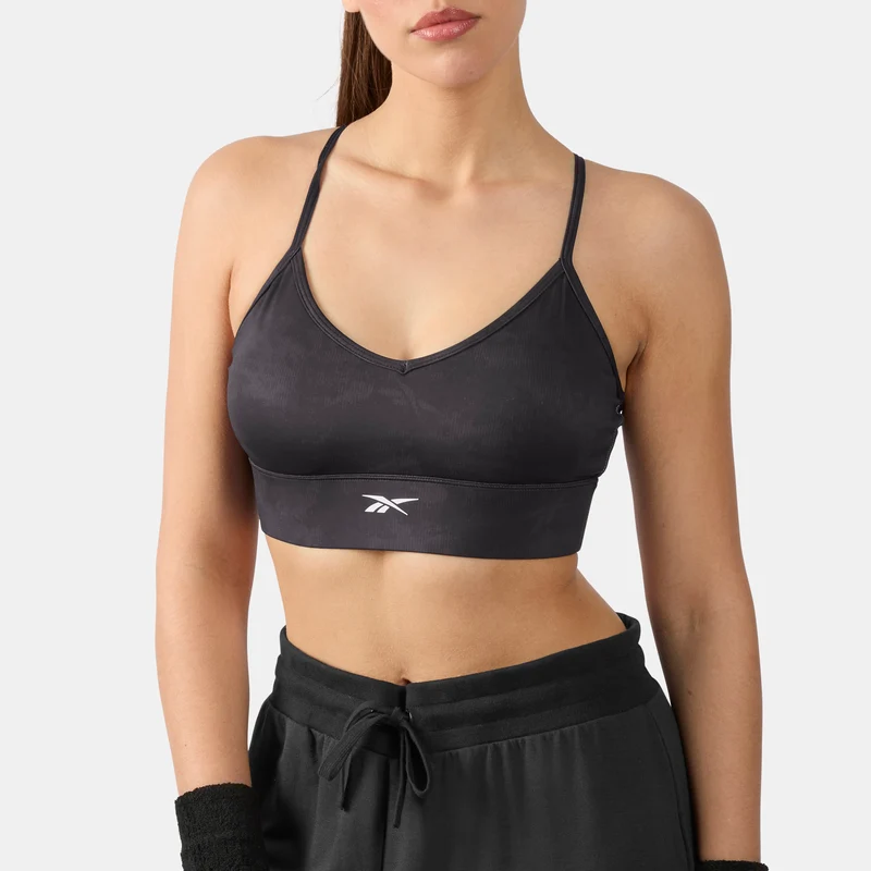 ID Train Printed Tri-Back Women's Sports Bra