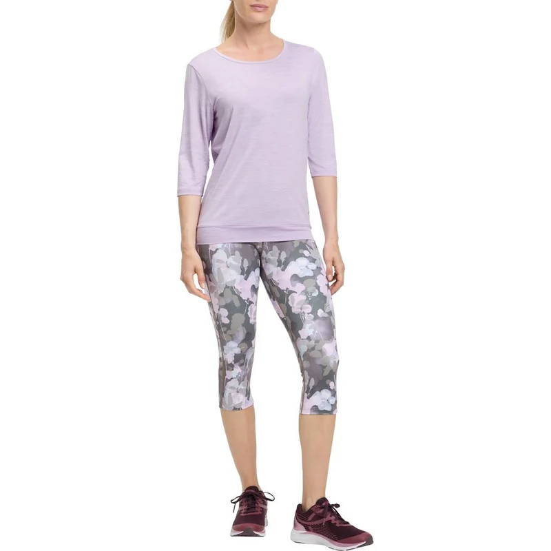 Energetics Shirt Jewel 3/4 Ärmel Damen melange-lilac-lilac