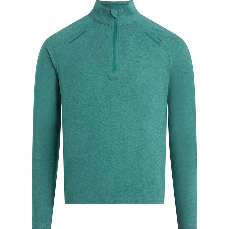Energetics Langarmshirt Cusco IV Herren melange-blue-petrol