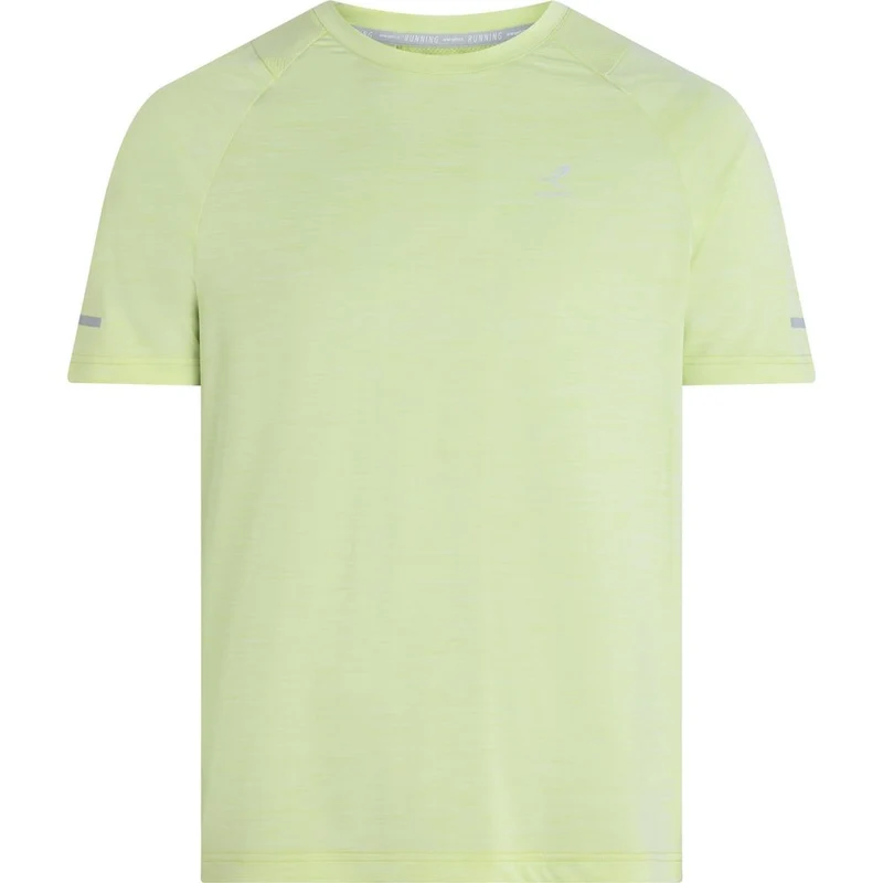 Energetics T-Shirt Ailo Herren melange-green-lime