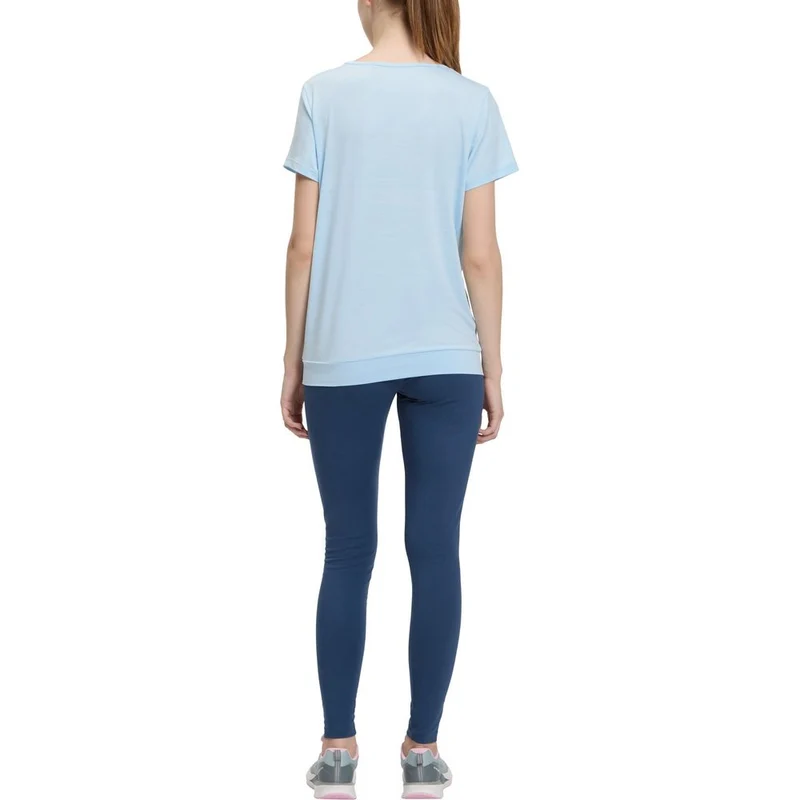 Energetics T-Shirt Jewel Damen melange-blue-light