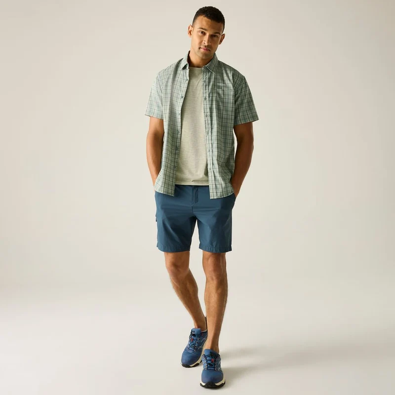 Regatta Begarno Kurzarmhemd Herren arctic-check
