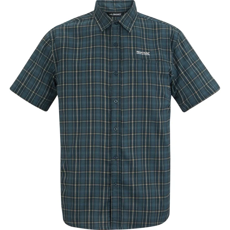 Regatta Begarno Kurzarmhemd Herren china-blue check