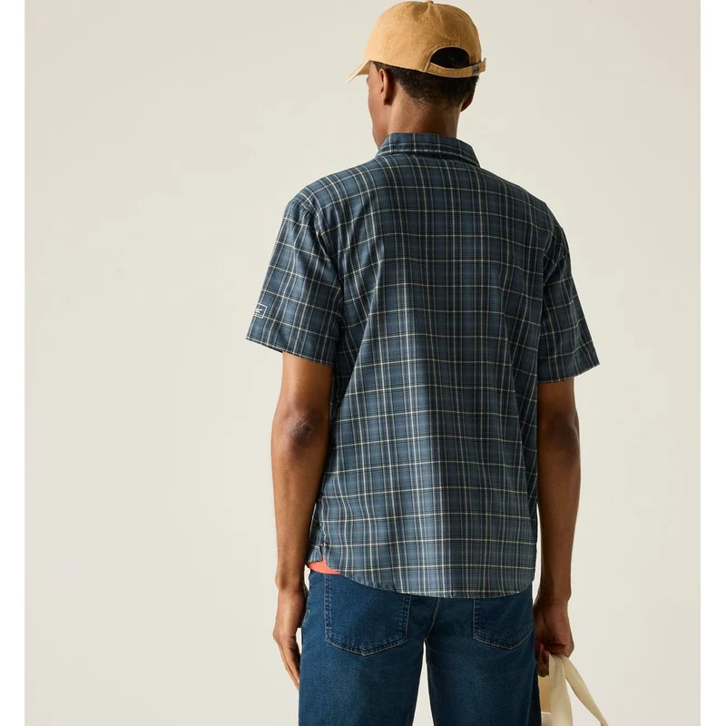 Regatta Begarno Kurzarmhemd Herren china-blue check