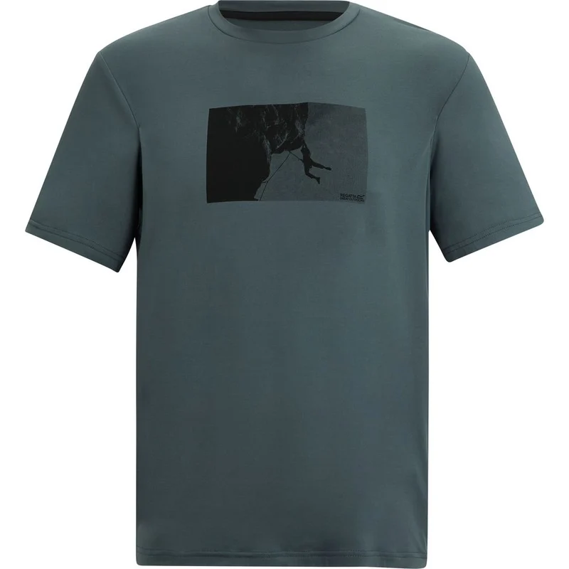 Regatta Fingal Stretch T-Shirt Herren dark-storm
